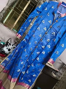 Blue Printed Kurta