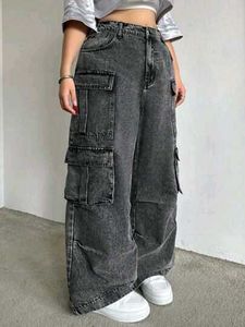 Grey Cargo Pants