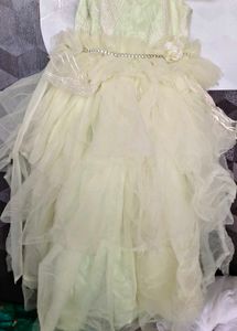 Green Gown For Girl