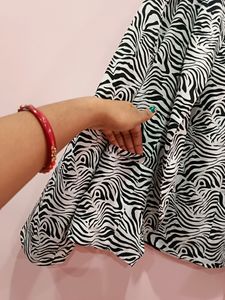 Trendy Black and White Jacket