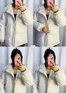 Stylish White Puffer Jacket
