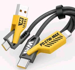 Premium Fast Charging Data Cable 4 In 1- 65W/27W P