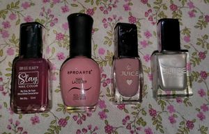 Combo Of 4 Nude Nail Polish