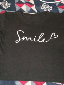 Black Smile Graphic Tee
