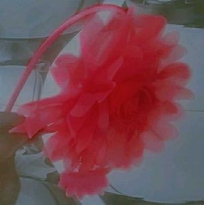 Pink Flower Headband