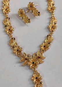 Brass Jewel Set (Gold