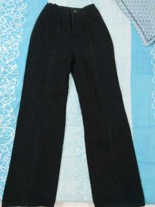 Black Flared Jeans