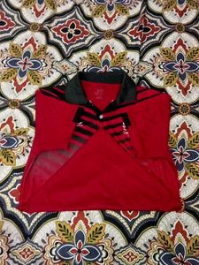 Striped Polo T-Shirt