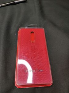 OnePlus 7 Pro Carbon Fibre Case (Red)