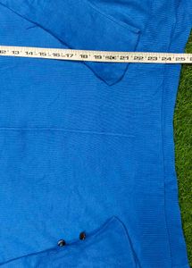 Imported Blue Woollen Pullover