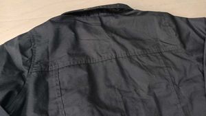 Stylish Black Denim Jacket, 3XL SIZE