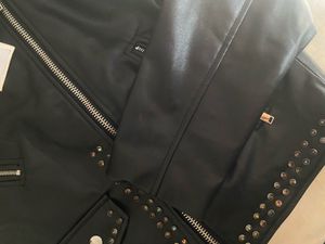 ZARA studded leather jacket * Limited edition *