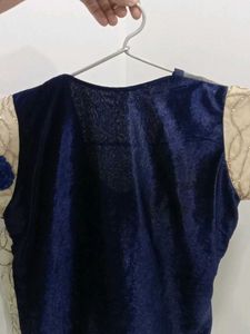 A Gorgeous Navy Blue Lehnga