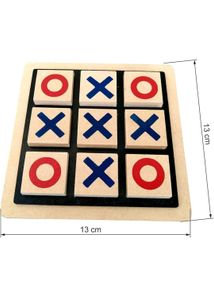 Wooden Tic Tac Toe Game