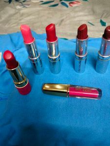 Combo 5 Lipsticks.