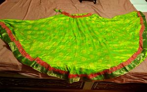 Beautiful ethnic skirt with big ghera❤️