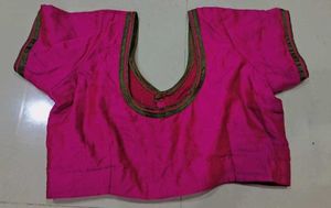 Elegant Pink Floral Saree