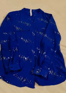 Navy Blue Shirt