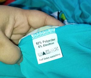 Cyan Color Top For Healthy Girl Or Women 58 Bust