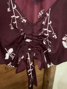 Zara Basic Floral Top