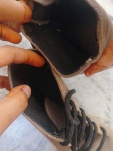 Stylish Taupe Heeled Booties