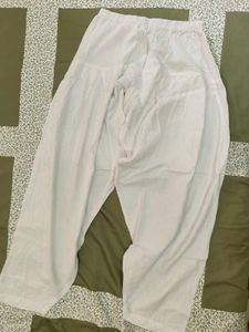 White Elasticated Salwar
