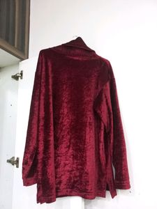 Stylish Velvet Top For Winters