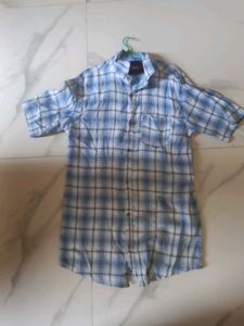 Pepe Jeans Men Regular Fit Checkered Spread Collar