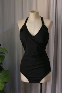 Black One Piece Swimsuit