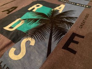 Paradise California Beach Graphic Tee For Unisex