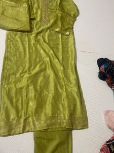 Elegant Green Kurta Set