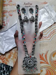 Heavy Necklace & Earring Set