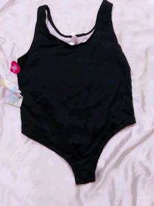 Girls&#39; Black Swimsuit -