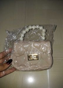 Mini Pearl Handle Jelly Bag (coin purse)