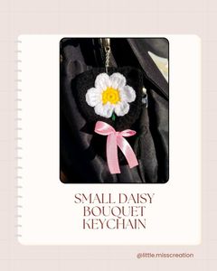 Daisy Bouquet Keychain