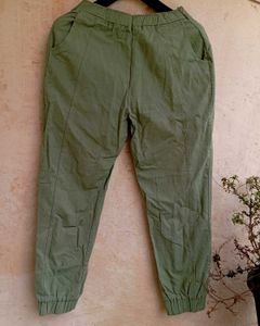 Olive Green Jogger Pants