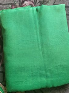 Pretty Green Salwar Suit Fabric