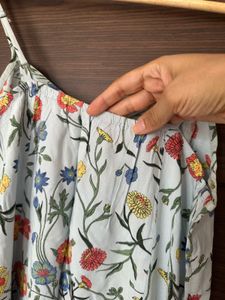 Floral Print Slip Dress