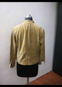 Crocodile Velvet Suede Type Jacket