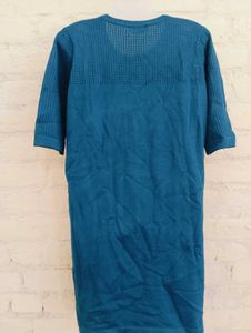 Aqua Blue Wool Vest