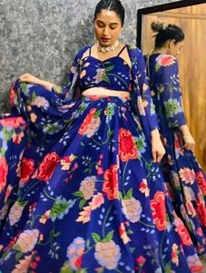 Ready To Wear Lahenga With Jacket