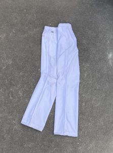 Lacoste White Track Pants