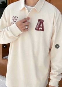 Vintage Long Sleeve Polo Shirt