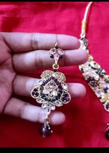 (2 Set Combo) Elegant Bridal Jewelry Se
