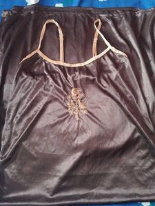 Camisole Mid Length Coffee Brown 🤎
