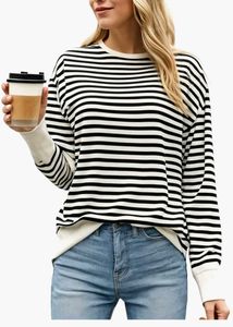 Striped Cotton Rich T-Shirt