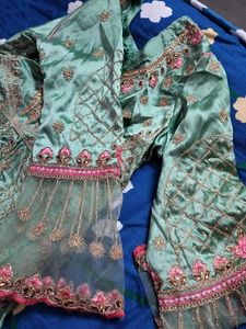 PAKISTANI SATIN DRESS