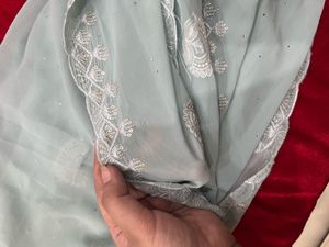 Light Bluesuit with Palazzo