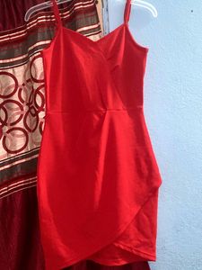Red Bodycon Mini Dress