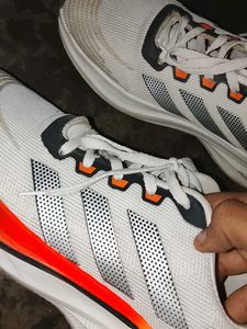 Stylish White Running Shoes